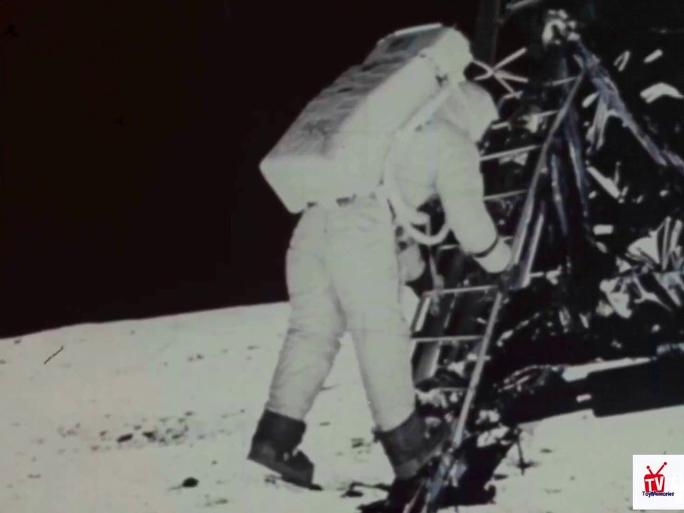 1960s Neil Armstrong promoting US savings bonds TV commercial