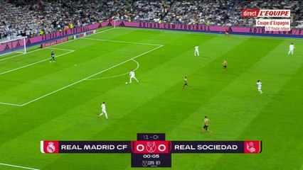 Le replay de Real Madrid - Real Sociedad - Football - Coupe d'Espagne