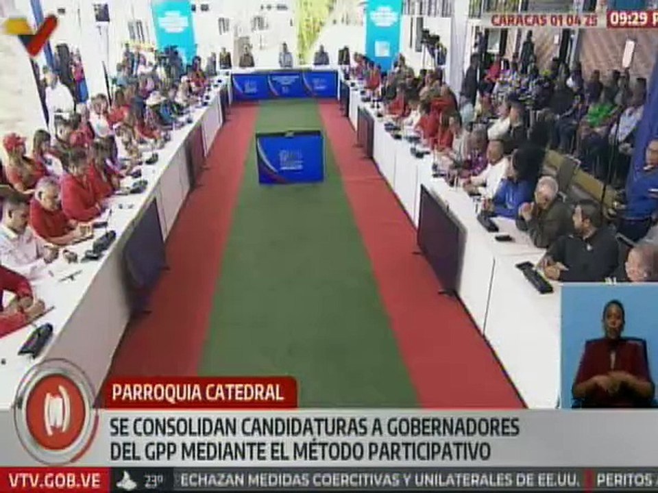 Pueblo venezolano respalda candidatos del Gran...