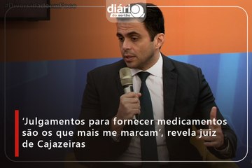 ‘Julgamentos para fornecer medicamentos são os que mais me marcam’, revela juiz de Cajazeiras