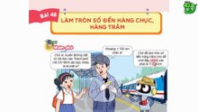 Toán lớp 3 - Bài 48 Làm tròn số đến hàng chục, hàng trăm || DINOTECH