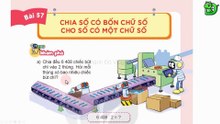 Toán lớp 3 - Bài 57 Chia số có bốn chữ số cho số có một chữ số || DINOTECH