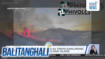 Grassfire, sumiklab sa timog-kanlurang bahagi ng Taal Volcano Island | Balitanghali
