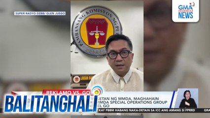 NAPOLCOM: Pulis na tiniketan ng MMDA, maghahain ng reklamo laban kay MMDA Special Operations Group Strike Force Head Gabriel Go | Balitanghali
