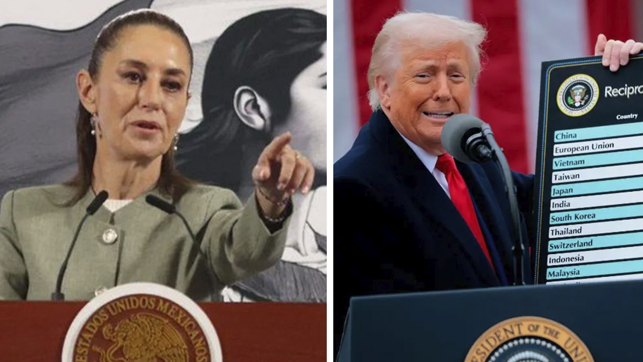 Claudia Sheinbaum asegura que trabajan para quitar aranceles de Trump