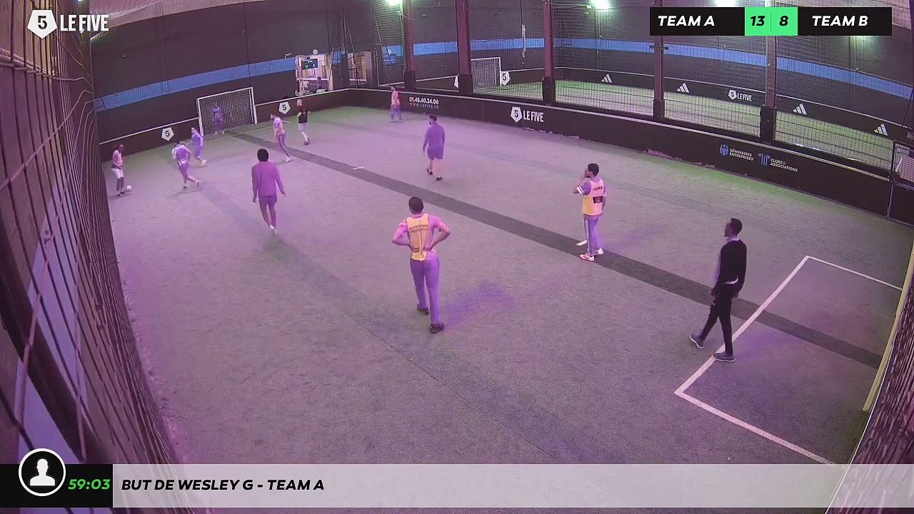 But de Wesley G - Team A