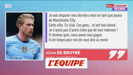Kevin De Bruyne, fin d'aventure compliquée chez les Citizens - Foot - ANG