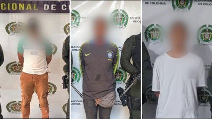 Detienen a tres integrantes de las Farc relacionados con la extorsión en Meta