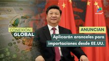 China responde a guerra comercial de EE.UU.