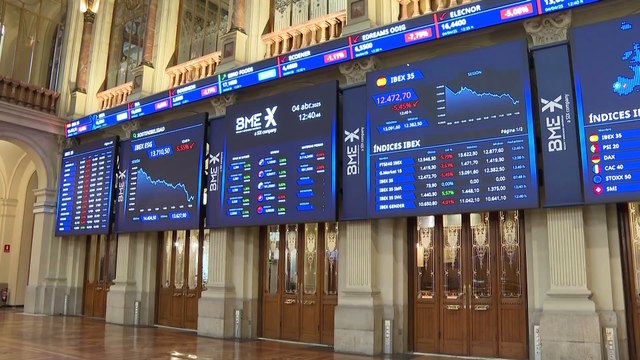 El Ibex 35 firma un 'viernes negro' cayendo un 5,83% en uno de sus peores días desde 1992