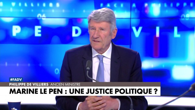 Philippe de Villiers : «Le pouvoir judiciaire fait le casting de la prochaine présidentielle»