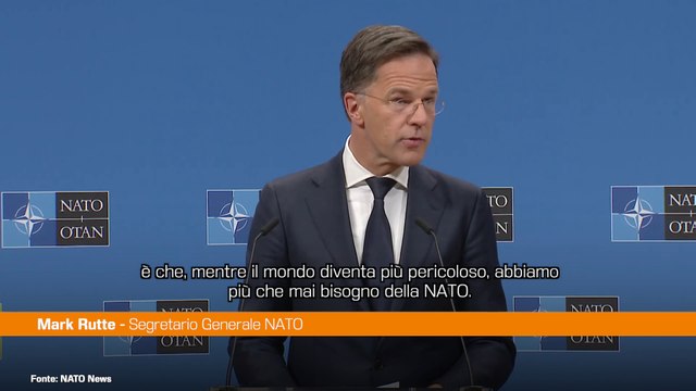 Difesa, Rutte Abbiamo più che mai bisogno della Nato