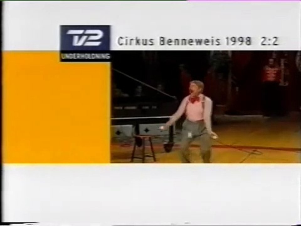 INTRO | GALLA PROGRAM 1998 - 2. afdeling - Diana Benneweis - NORDENS STØRSTE CIRKUS | Cirkus Benneweis | TV2