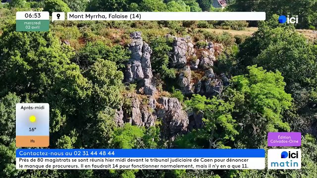 02/04/2025 - ici matin parici Normandie (Calvados - Orne) en vidéo