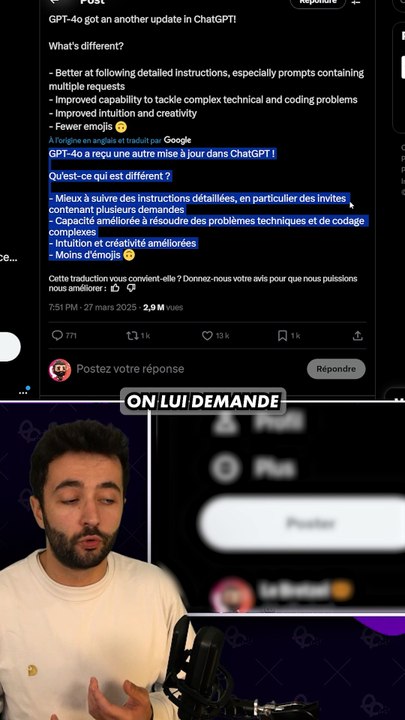 CHATGPT ENCORE DÉPASSÉ !! 🐋 #chatgpt #gpt4o #actusia #gpt45 #openai #deepseek