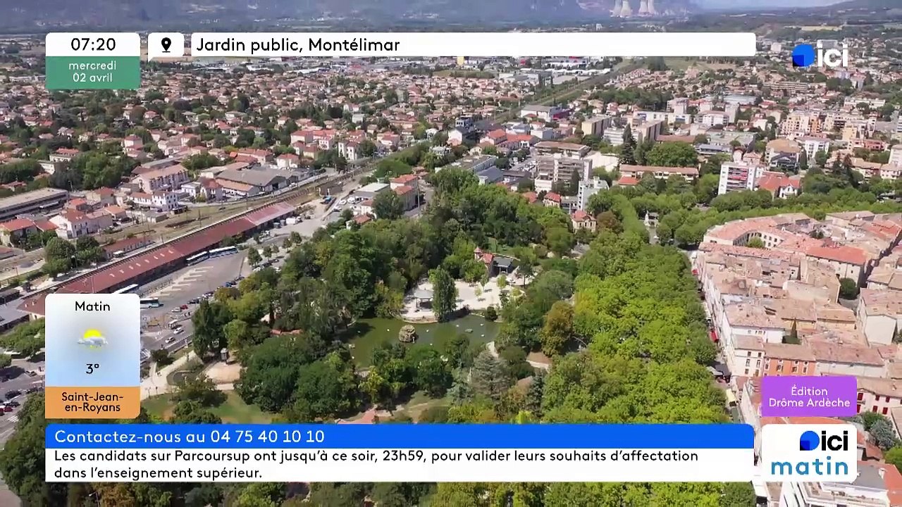 02/04/2025 - ici matin par ici Drôme Ardèche en vidéo