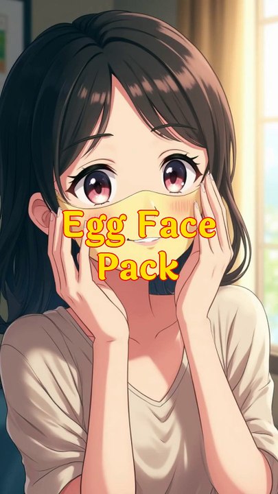Egg 🥚 face pack in Hindi
