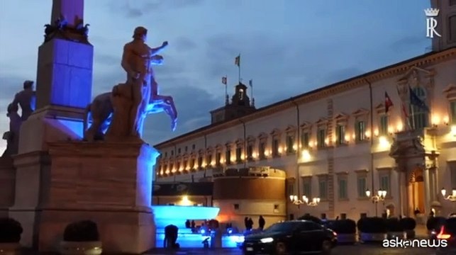 Giornata consapevolezza sull'autismo, i monumenti si tingono di blu