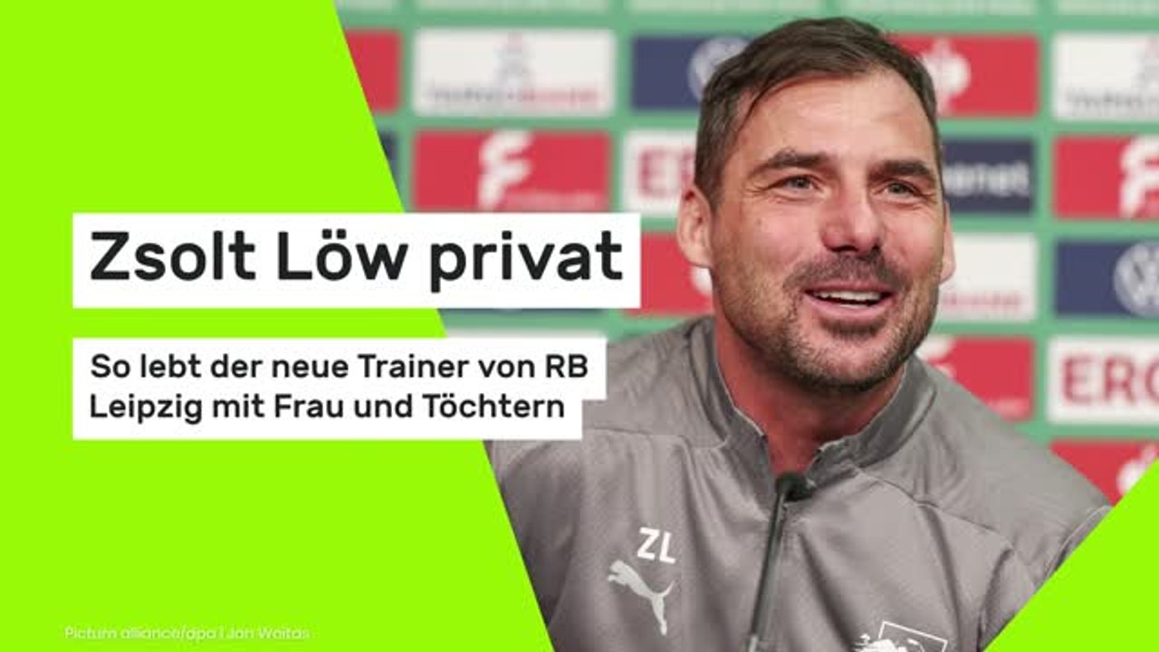 Zsolt Löw privat: So lebt der neue Trainer von RB Leipzig mit Frau und Töchtern