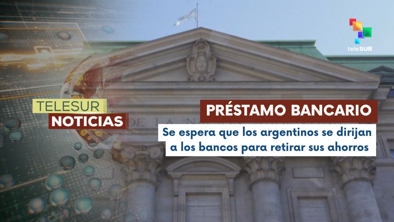 Instituciones bancarias argentinas pidieron 70 millones de dólares al banco central