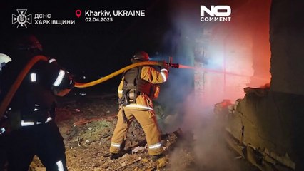 Attacchi russi su Kharkiv feriscono otto persone, tra cui tre bambini