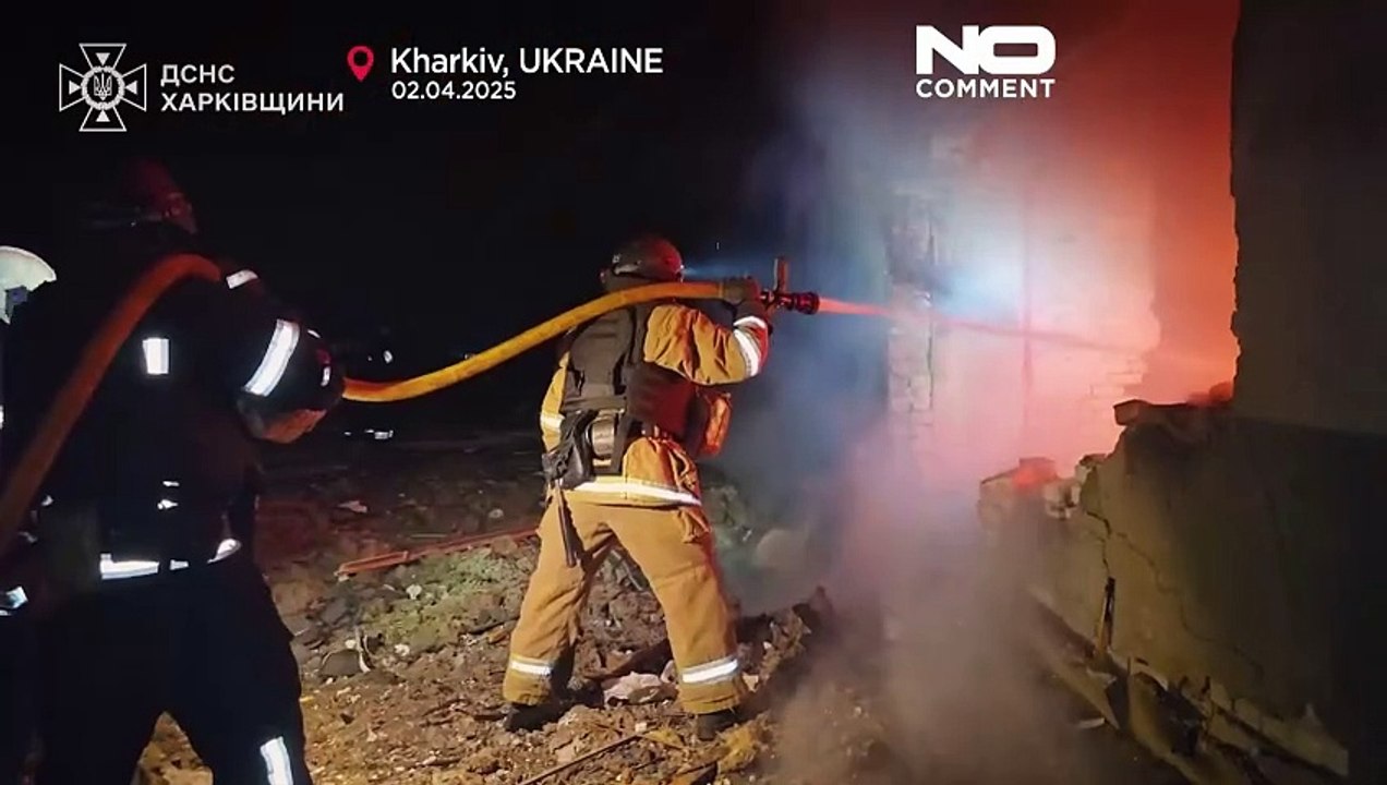 Russische Drohnenangriffe auf Charkiw verletzen acht Menschen, darunter drei Kinder