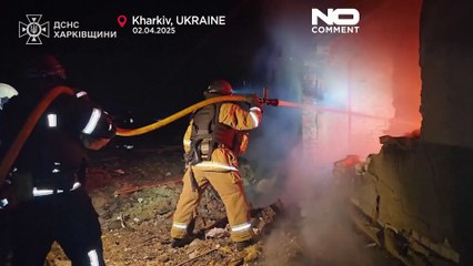 زخمی شدن ۸ نفر در پی حملات پهپادی روسیه به خارکیف