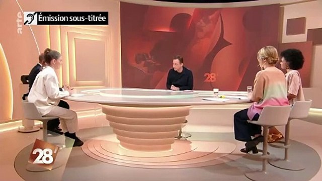 Extrait du début de l'émission 28 minutes sur Arte - Mardi 1er avril
