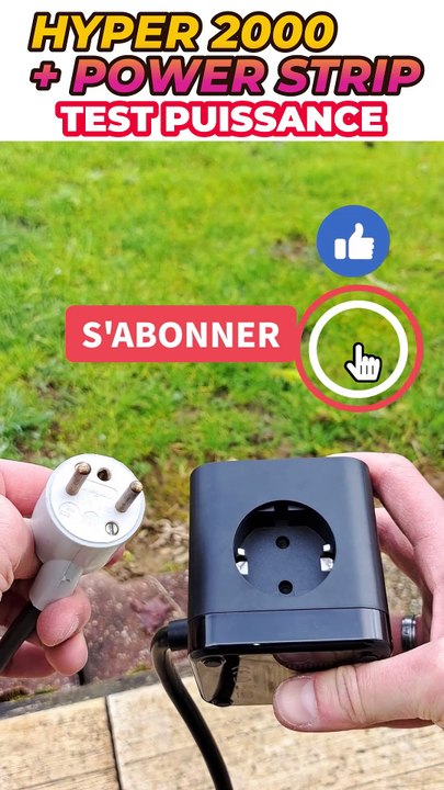 Limite de puissance de l'Hyper 2000 avec le Power Strip de Zendure pour une alimentation Hors Réseau ou Off Grid