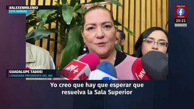 Guadalupe Taddei se opone a restricción del INE sobre la promoción de la elección judicial