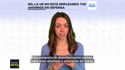 Euroverify: La UE no confiscará los ahorros bancarios de los europeos para invertir en Defensa
