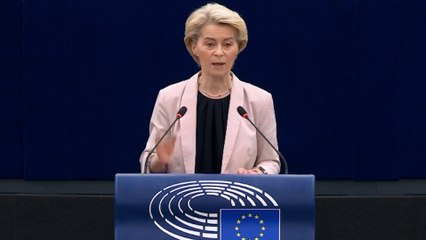 Von der Leyen: "La UE tiene el poder de contraatacar" a Trump