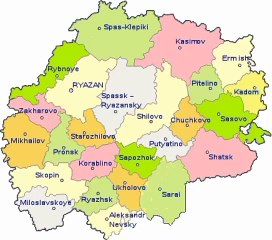 Map of Ryazan Oblast. Peta Oblast Ryazan. Ryazan Oblast Map. Map of Ryazan. Peta Ryazan. Ryazan Map.