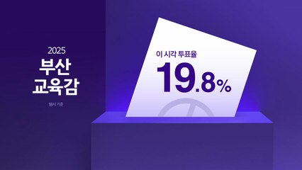 재보선 부산교육감 투표율 18시 기준 19.8%...지자체장 33.9% / YTN
