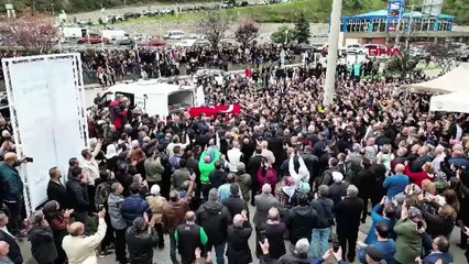 'Kuzeyin Oğlu'na veda! Kalabalık alana sığmadı