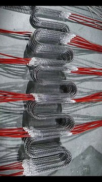 S Shape Carbon Fiber Heating Lamp 220v 1300w 192mm Quartz Heat Lamps OYATE