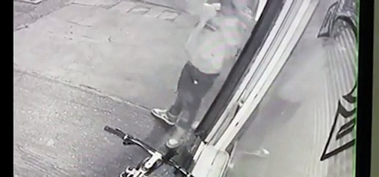 Would-be burglar caught on CCTV in Peterborough