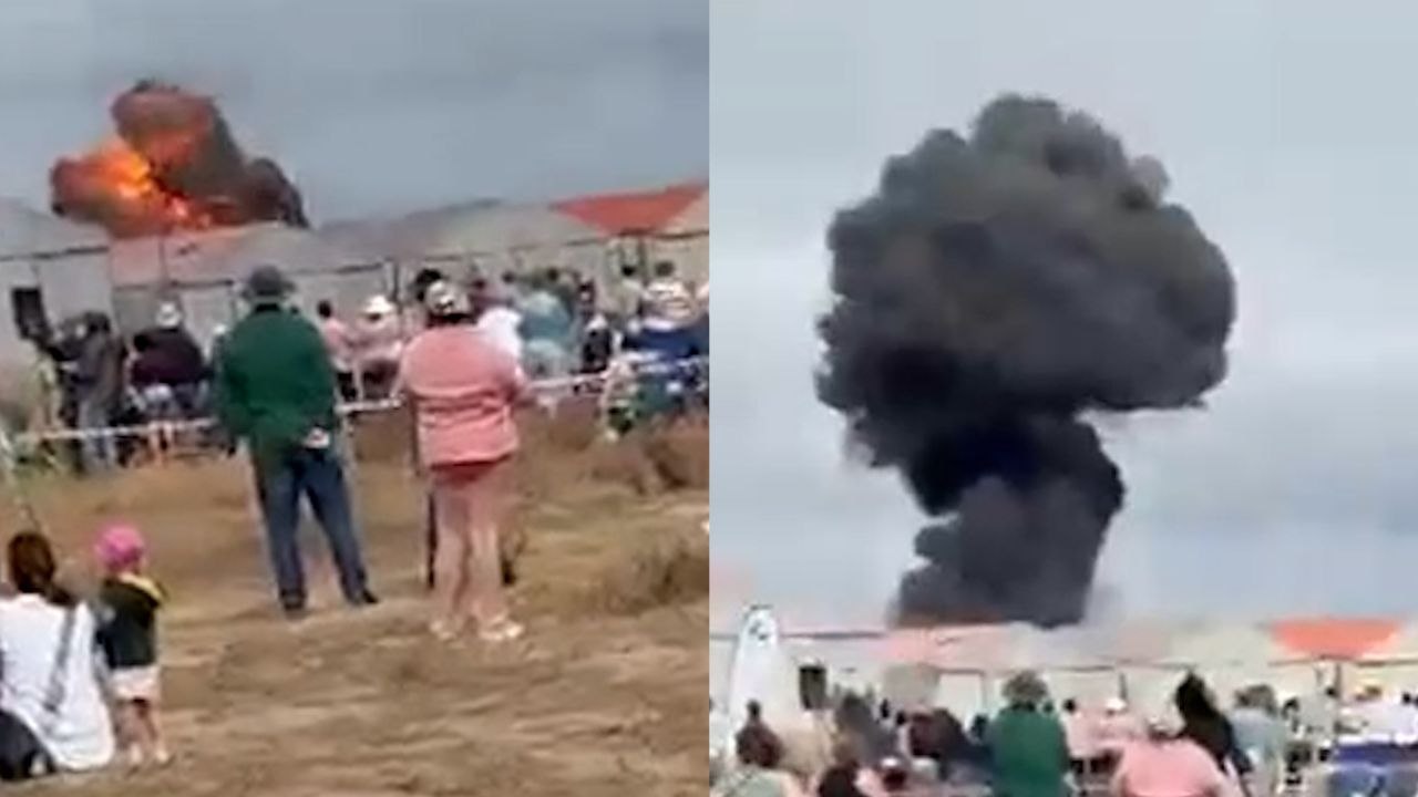 Video zeigt tödlichen Absturz bei südafrikanischer Flugshow