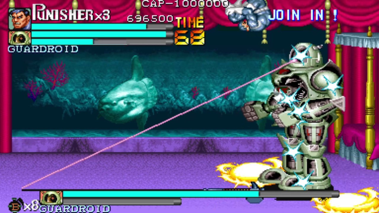 The Punisher 1993 Capcom Beat 'Em Up Arcade Gameplay | Classic Retro Action!