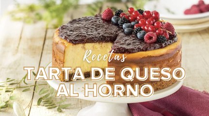 Receta: tarta de queso al horno