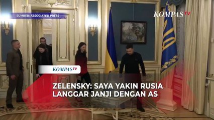 Zelenskyy Yakin Rusia Langgar Perjanjian Gencatan Senjata yang Dimediasi AS