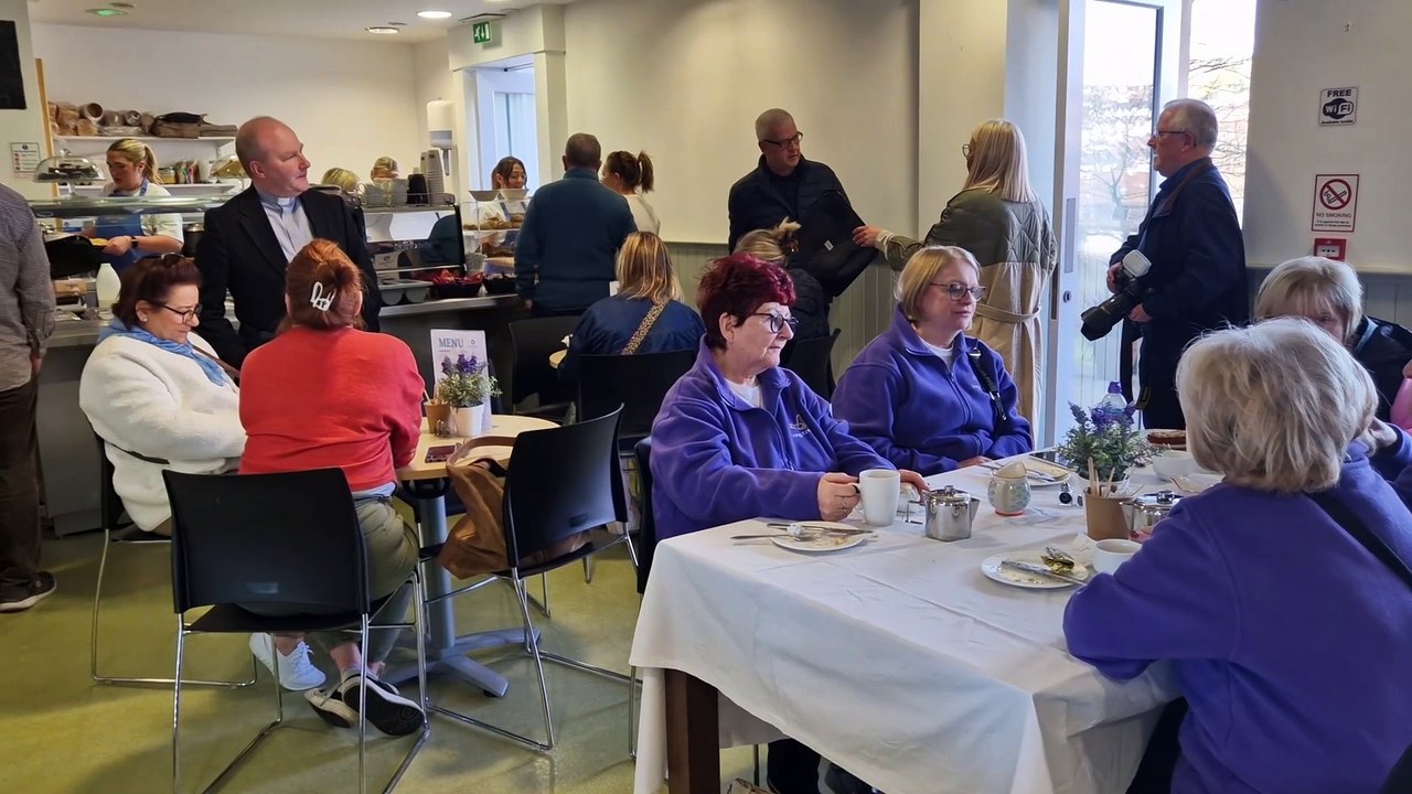 Cloisters Café opening