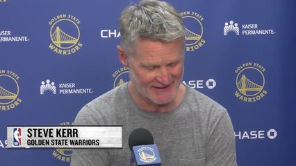 Warriors - Kerr : ''Il a 37 ans, c'est incroyable''