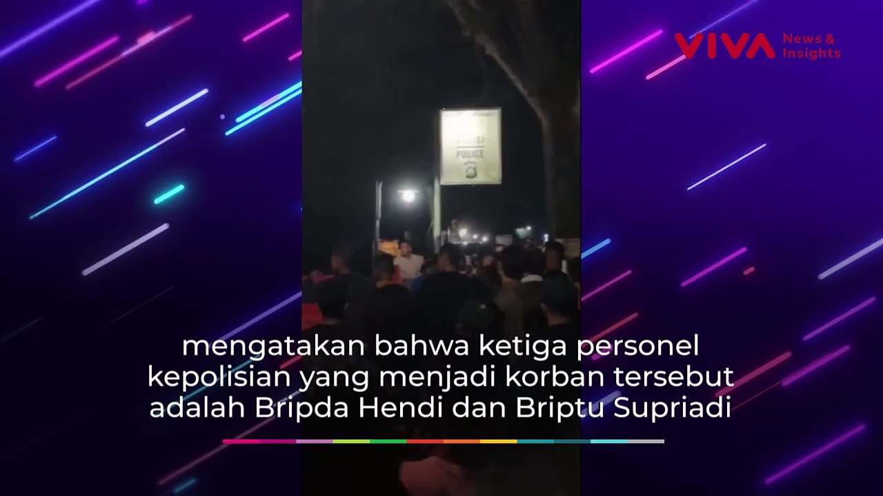 Di Depan 'Markas', Polisi Dikeroyok Sejumlah Orang