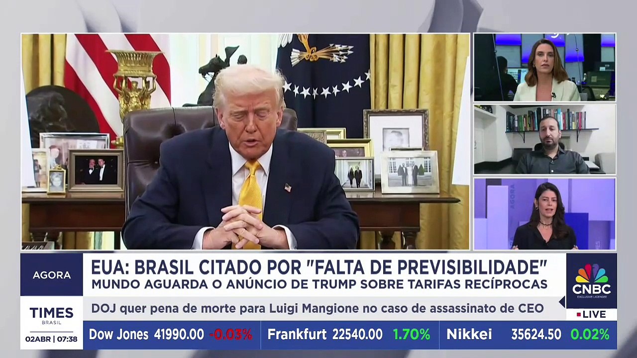 Trump fala que Brasil é um país que tem falta de previsibilidade; reitor do Ibmec repercute
