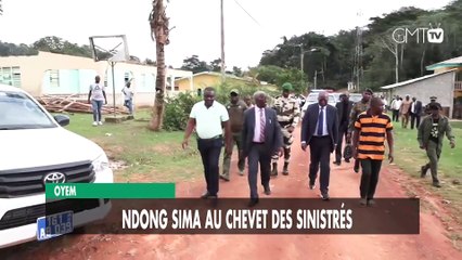 [#Reportage] Oyem : Ndong Sima au chevet des sinistrés
