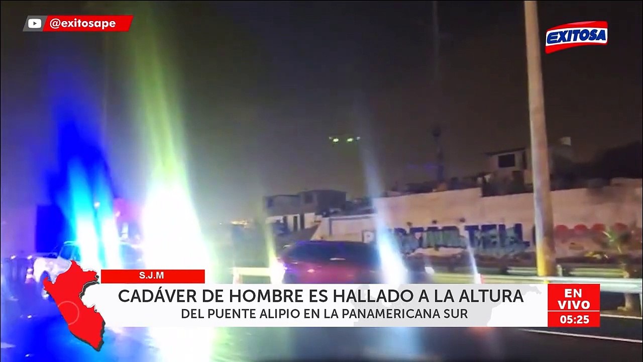 Accidente en Panamericana Sur: Hombre muere atropellado tras intentar cruzar carretera en SJM