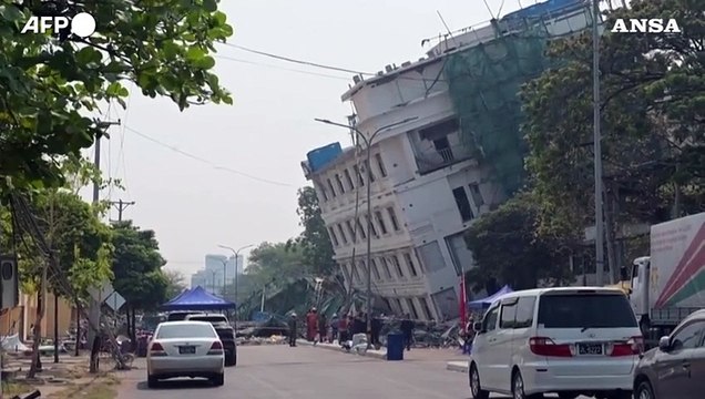 Terremoto in Myanmar, danni diffusi a Mandalay