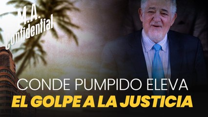 Conde Pumpido eleva el golpe a la Justicia: ahora quiere prohibir al Supremo acudir a la UE