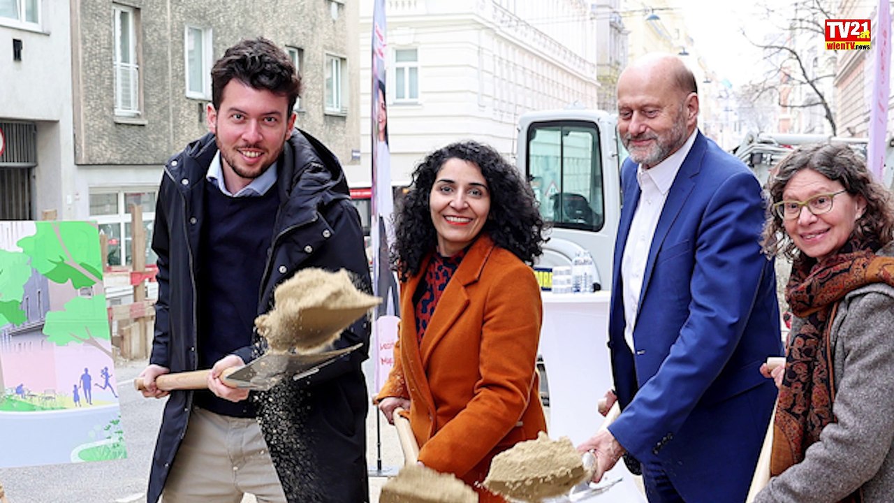 Wien Alserbgrund Wilhelm-Exner-Gasse wird zum begrünten W-E-G für alle